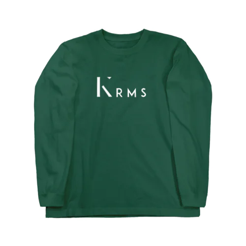 KRMSブランドロゴ ロングスリーブTシャツ