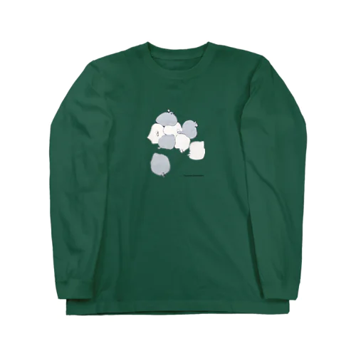 積まれたごみ袋 Long Sleeve T-Shirt