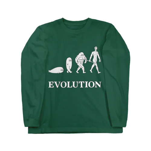 足ザラシ"EVOLUTION" ロングスリーブTシャツ