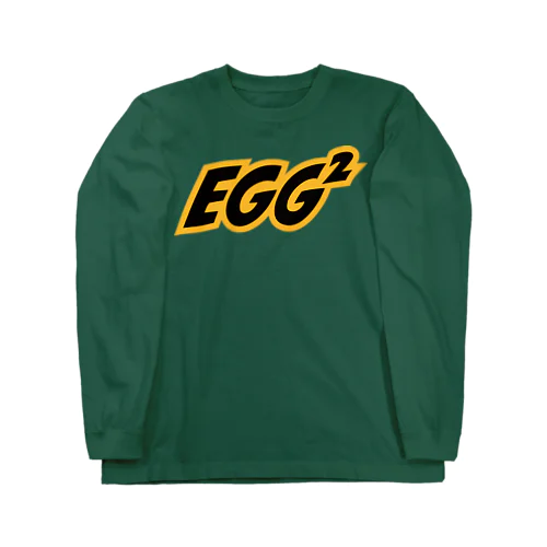 "Ivy Green" EGG² Logo Long T-shirts Long Sleeve T-Shirt