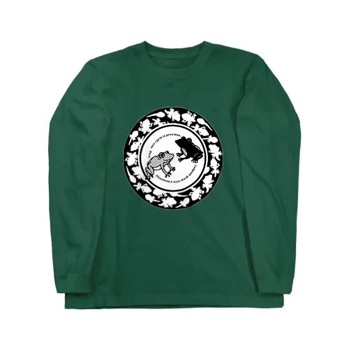 ケロリンズ（ペア・モノクロ） Long Sleeve T-Shirt