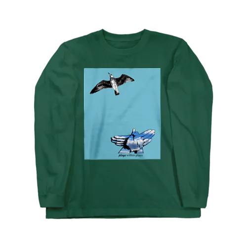 Bird Shadow2 Long Sleeve T-Shirt