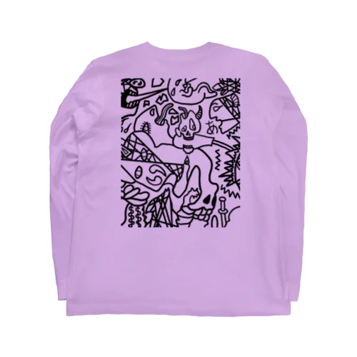 ゲルニック　白 Long Sleeve T-Shirt