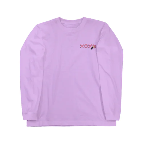 ワンポイント　xoxo Long Sleeve T-Shirt