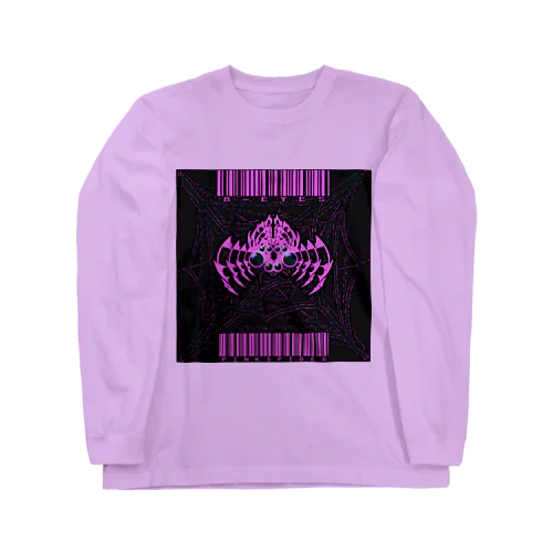 8-EYES PINKSPIDER BLK Long Sleeve T-Shirt