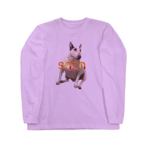 snzn_BullTerrier ロングスリーブTシャツ