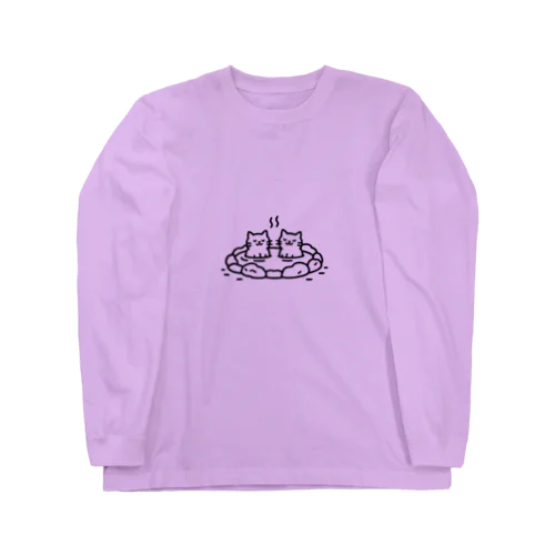 温泉猫 Long Sleeve T-Shirt