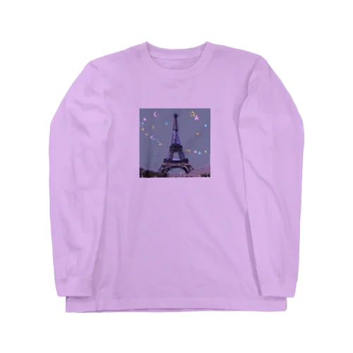 Paris★Night Long Sleeve T-Shirt