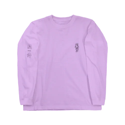 範馬承太郎(モノクロ) Long Sleeve T-Shirt