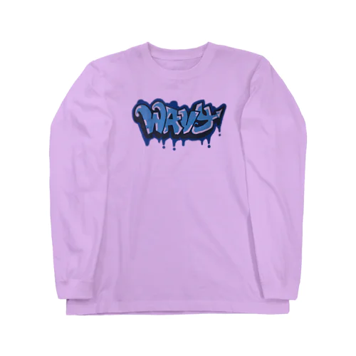 Wavy  Long Sleeve T-Shirt