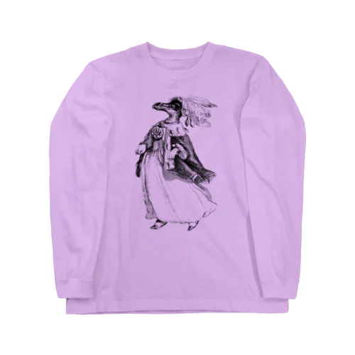 グランヴィル「ペンギン」＜アンティーク・プリント＞ Long Sleeve T-Shirt