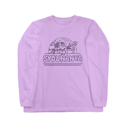 SYOUNANYA_Black Long Sleeve T-Shirt