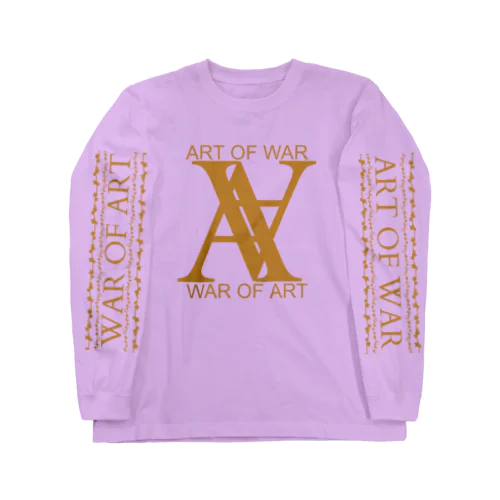 ART OF WAR ×WAR OF ART NEWロゴ A∀プリントアイテム ロングスリーブTシャツ