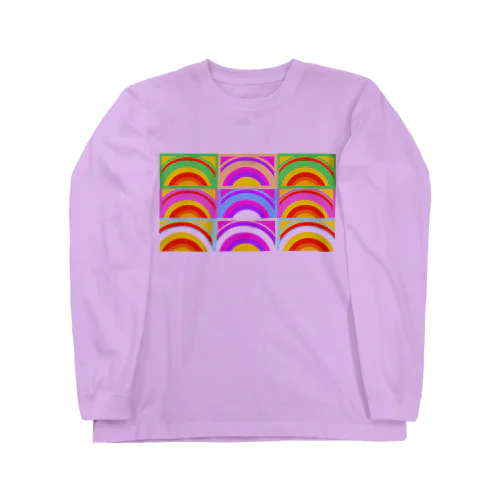 🌈レインボーサンライズ🌈 ロングスリーブTシャツ