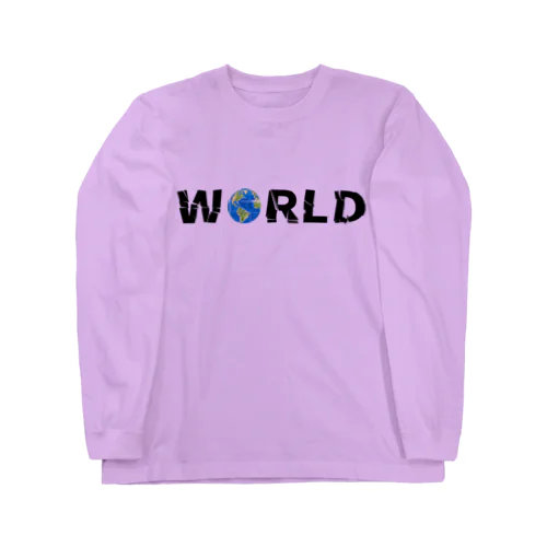 WORLD(英字＋１シリーズ) Long Sleeve T-Shirt