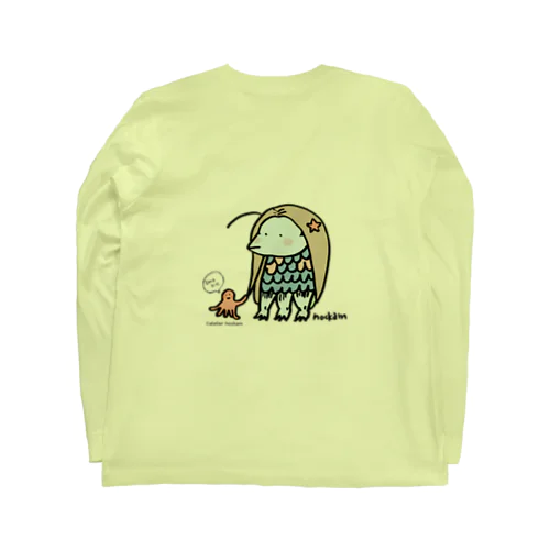 アマビエ（ほっかむ画） Long Sleeve T-Shirt