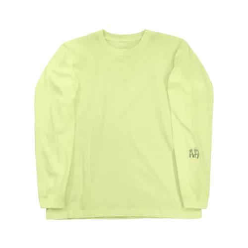 ペンギンがお揃いのポーズですねえ Long Sleeve T-Shirt