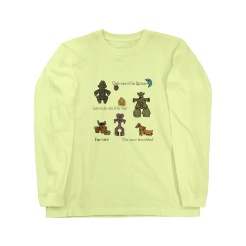 土偶の静かな声 Long Sleeve T-Shirt