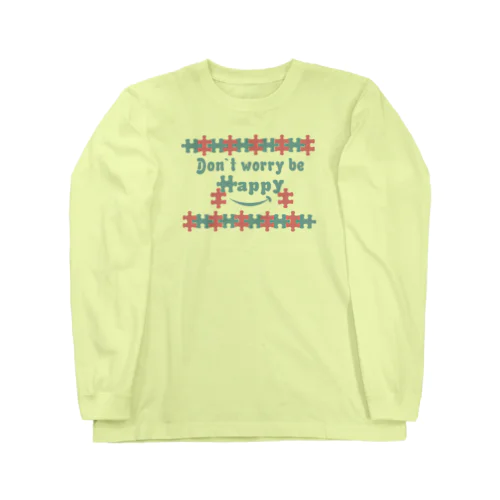 ジグソースマイル(春comeVr) Long Sleeve T-Shirt