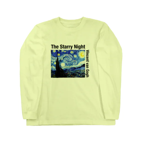 ゴッホの星月夜 Tシャツ Long Sleeve T-Shirt