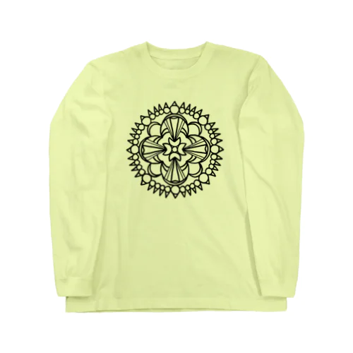 MANDALA•43• (B) ロングスリーブTシャツ