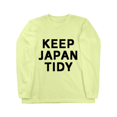 KEEP JAPAN TIDY ロングスリーブTシャツ