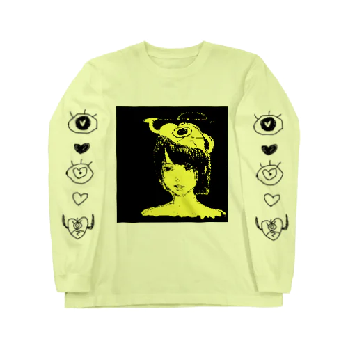 ドットおにゃぬこ Long Sleeve T-Shirt