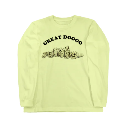 Great Doggo ロングスリーブTシャツ