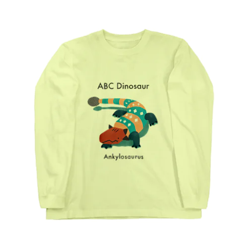 アンキロサウルス　ロゴあり Long Sleeve T-Shirt