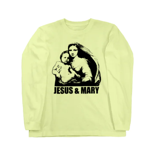 イエスとマリア ロングスリーブTシャツ