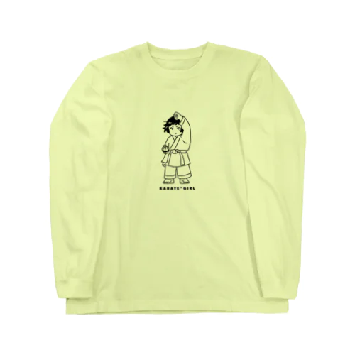 KARATE GIRL_透明 Long Sleeve T-Shirt