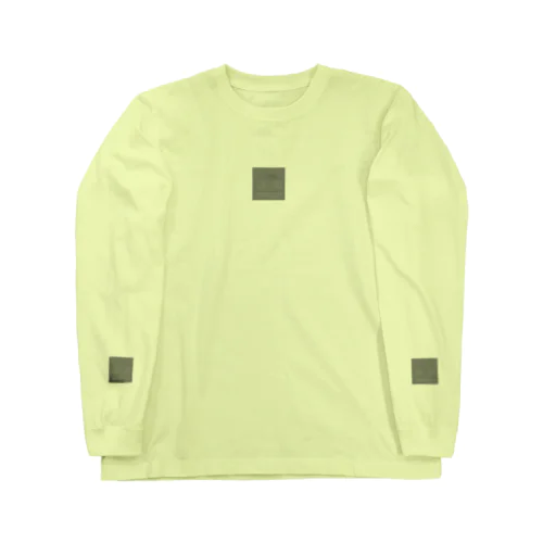 あのときのぽつねんの線（黒） Long Sleeve T-Shirt