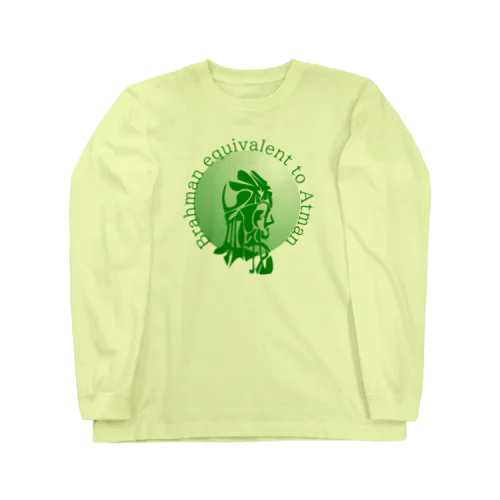 梵我一如h.t.(green) ロングスリーブTシャツ