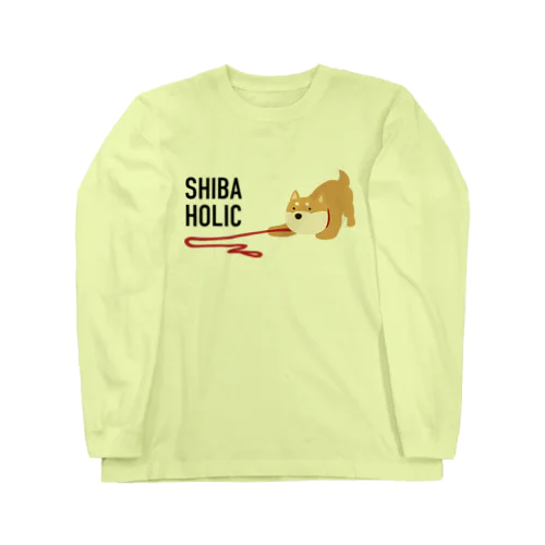 SHIBA HOLIC（赤✕赤） ロングスリーブTシャツ