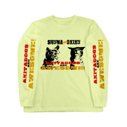 秋馬とお菊ch.awesome Long Sleeve T-Shirt