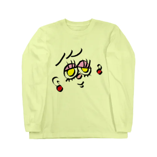 おしゃれな女性 Long Sleeve T-Shirt