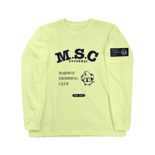マーモット・スイミング・クラブ Long Sleeve T-Shirt