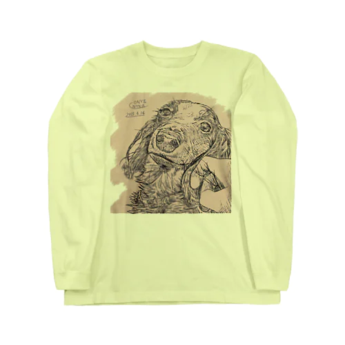 うっとりダックス（スクエア）CONYandNYNA Long Sleeve T-Shirt