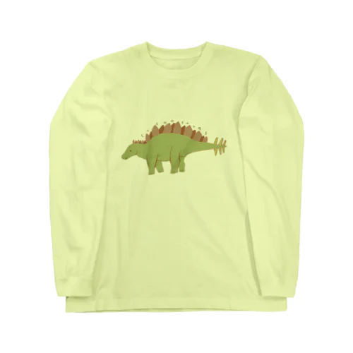 ステゴサウルス Long Sleeve T-Shirt