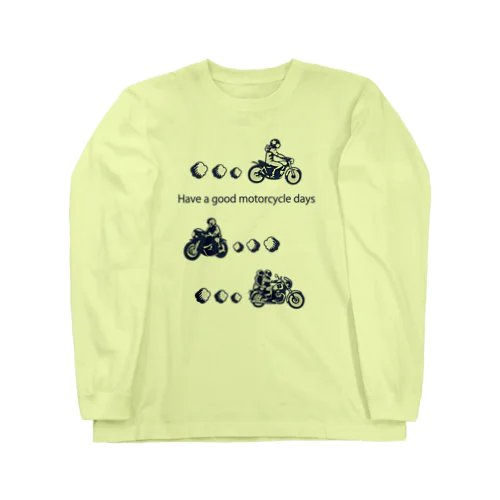 モーターサイクル日記(NB) ロングスリーブTシャツ