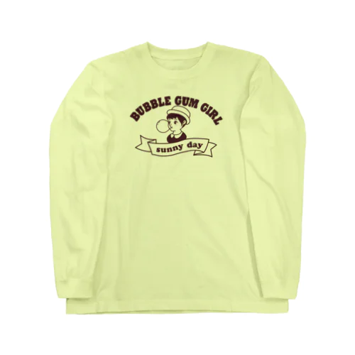 バブルガムガール Long Sleeve T-Shirt