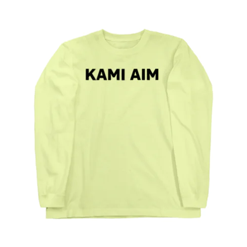 KAMI AIM ロングスリーブTシャツ