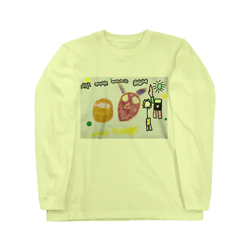 人面ちゃん Long Sleeve T-Shirt