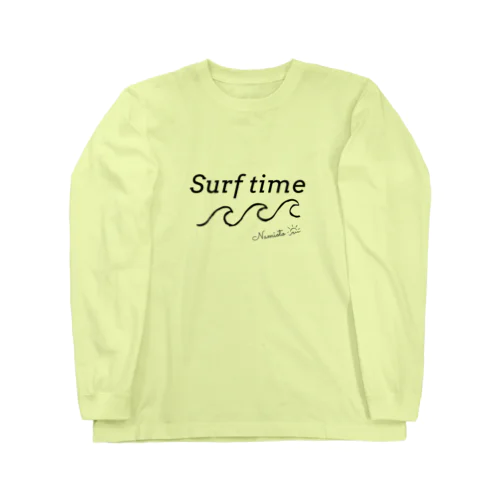 surf time×namioto ロングスリーブTシャツ