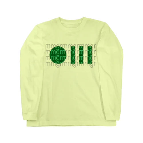 0111 [green] Long Sleeve T-Shirt