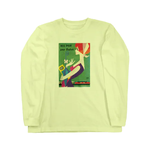 ドイツ国鉄 DB レディー２　日傘 Long Sleeve T-Shirt