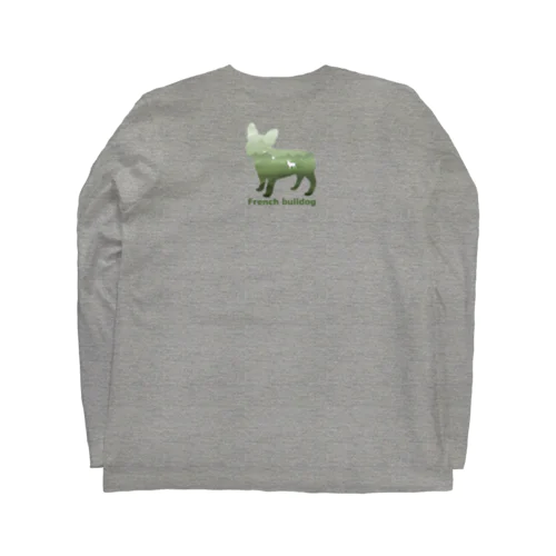 空と森と犬　フレブル Long Sleeve T-Shirt