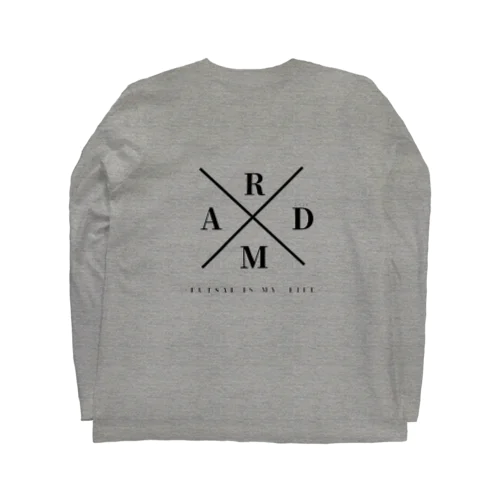 バックプリント Long Sleeve T-Shirt