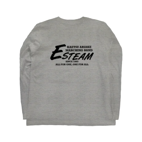 手書き風ロゴ　黒 Long Sleeve T-Shirt