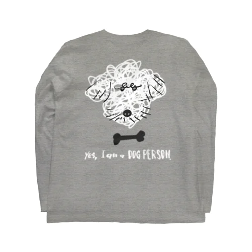 yes, I am a DOG PERSON. / ver.3 ロングスリーブTシャツ